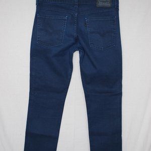 Levi’s, Men’s dark blue “wax finish”, 511, jeans